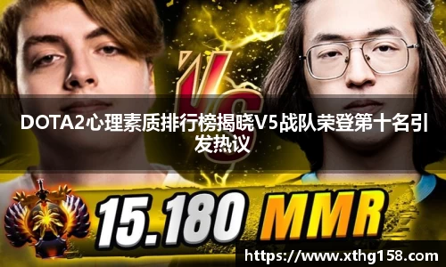 DOTA2心理素质排行榜揭晓V5战队荣登第十名引发热议